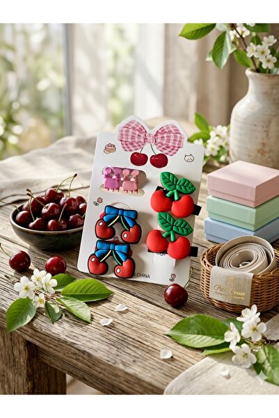Çağla Accessories مجموعة مشابك شعر متنوعة للفتيات