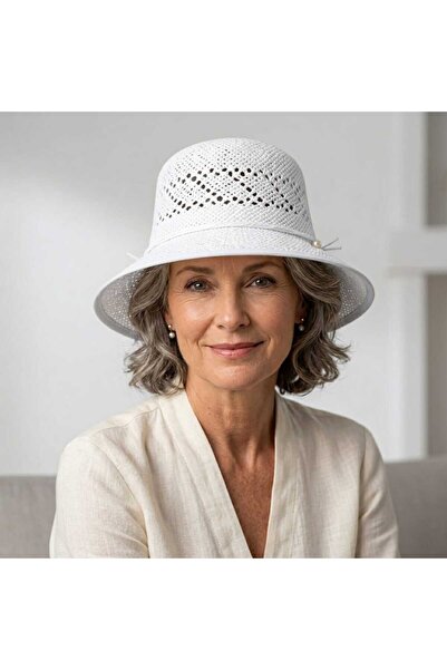 NoNameStore7 Sun hat, women, small brim, adjustable size