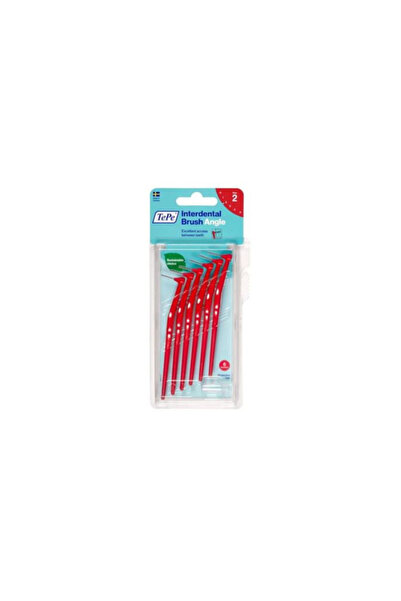 TePe 18236 INTERDENTAL BRUSH ANGLE RED SIZE 2 6S
