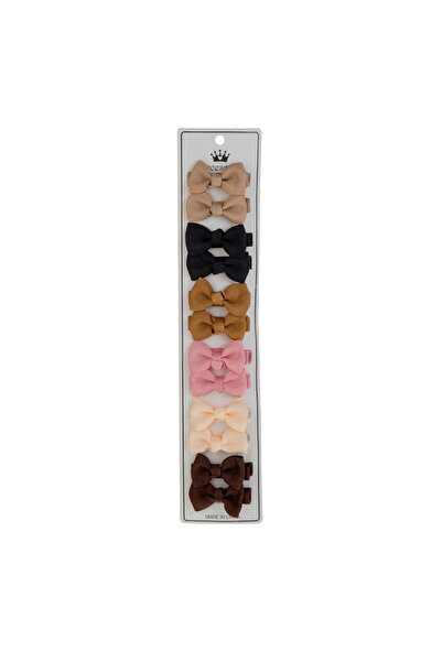 Bambimici Pastel Dreams Grosgrain Bow Clip Set (12-Piece) - Multicolor - 12M ...