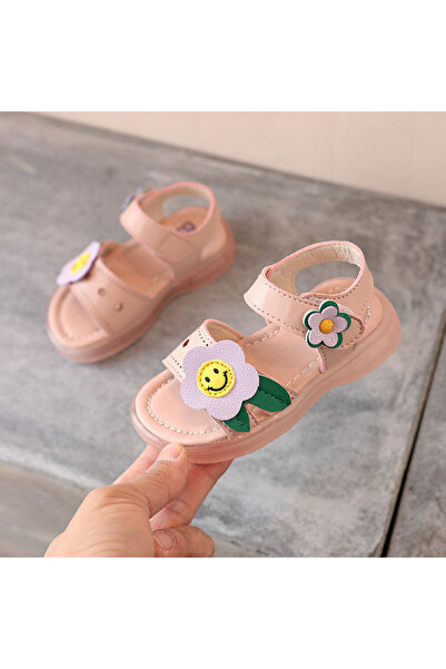 Pure Boutique Σανταλούτε ροζ πούδρα - Μαργαρέτα Βέσελα