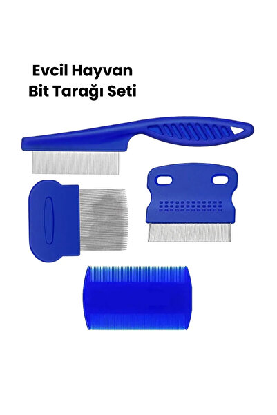 TeknoKapsül Multi-Purpose Pet Comb Set Suitable for Cleaning Lice, Fleas and ...