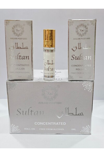 AHLAN عطر سلطان رول 6 مل 12 قطعه