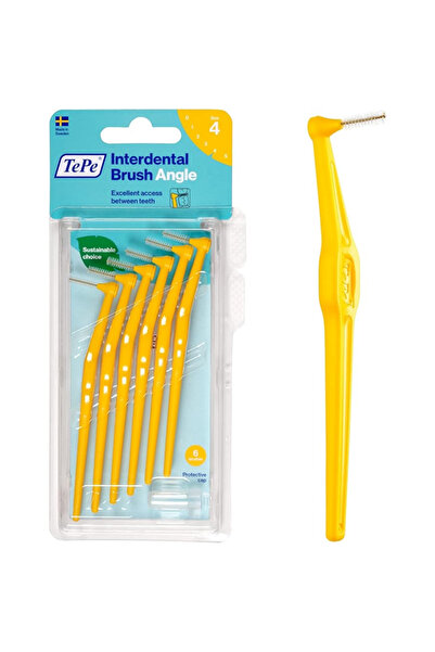 TePe 18164 INTERDENTAL BRUSH YELLOW SIZE 4 6S