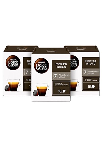 Nescafé Dolce Gusto Set 3 x Capsules Espresso Intenso 48 Capsules, 336g