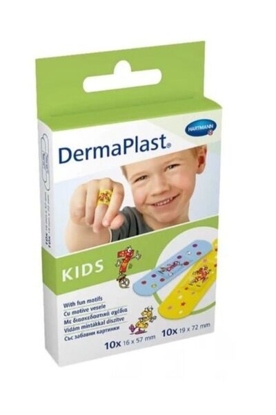 Hartmann ديرمابلاست كيدز - ضمادات متنوعة للأطفال - 20 قطعة