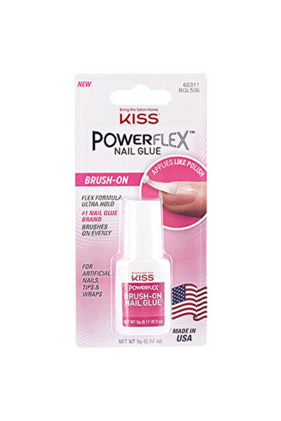 Kiss BGL506 POWERFLEX غراء أظافر قابل للدهن 5 جرام