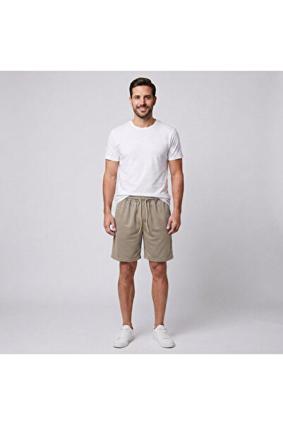 Pavotti Men's Bermuda Shorts Double-Legged Pique Fabric (Wide Fit)