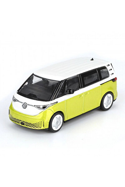 NW NessiWorld 1/64 Volkswagen Id.Buzz Candy White / Pomelo Yellow