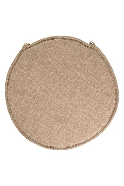 OEM Pernă rotundă bej pentru scaun Ø38 cm