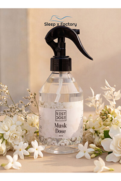 Sleep x Factory Musk Dose Spray – Long Lasting Linen & Room Fragrance – Fresh...