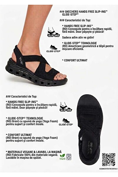 SKECHERS Slip-Ins Glide-Step - Women's Sandals, Hands-Free Technology, Yoga F...