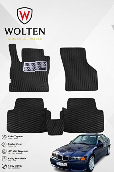 w wolten german engineered BMW-3 SERİSİ-E36-(1990-2000) İÇİN EVA İÇ PASPAS TA...