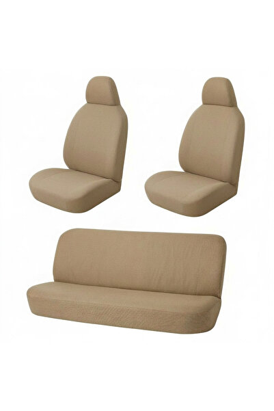 RS JANTİ STORE Universal Car Seat Cover Combed Cotton Service Cover Elastic S...