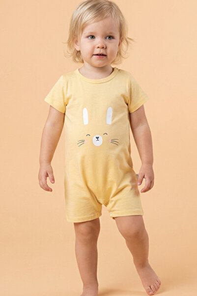 Tuabella 100% Cotton Baby Girl Summer Short Jumpsuit