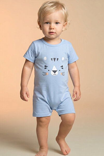 Tuabella 100% Cotton Baby Boy Summer Short Jumpsuit