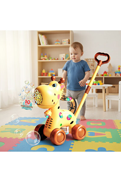 OEM 2-in-1 Giraffe Kids Balloon Machine with LED Lights – 10 Holes