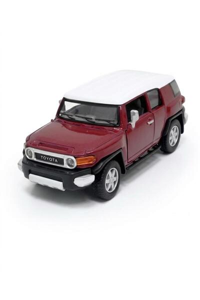 Kinsmart سيارة تويوتا إف جيه كروزر بمقياس 1/36 مصنوعة من المعدن المصبوب مع أب...