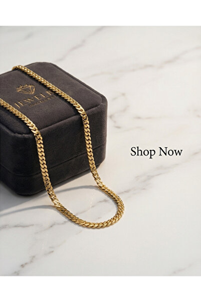 XUPING JEWELRY GOLD DETAYLI ZİNCİR KOLYE