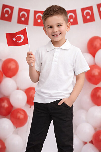 DUBAİ ÇOCUK Erkek Çocuk Polo Yaka Takım – 23 Nisan & 29 Ekim Gösteri Kıyafeti...