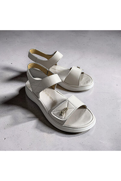 Wanetti Women's Full Orthopedic Comfortable Sole Velcro Sandals