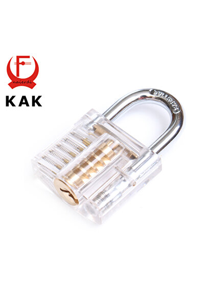 Choice White No Box KAK Transparent Locks Pick Visible Cutaway Mini Practice ...