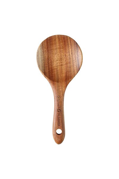 AL SANIDI Cooking Spoons, Brown, Size 18.5 Cm