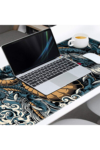 Snooe Gaming mouse pad/desk pad, with stitched edges, waterproof and comfortable