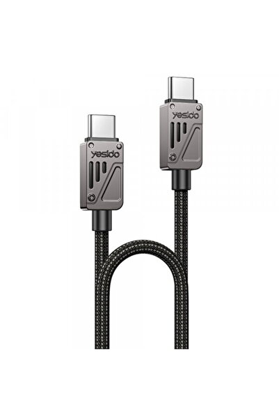 Yesido USB-C Data and Charging Cable - USB-C CA196, 60W, 1.2m, Black