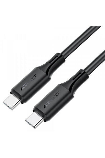 Acefast USB-C Data and Charging Cable - USB-C C17-03, 60W, 1.2m, Black