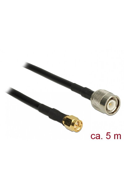 DELOCK Cablu TNC Plug la SMA Plug CFD200 5m low loss, 89505