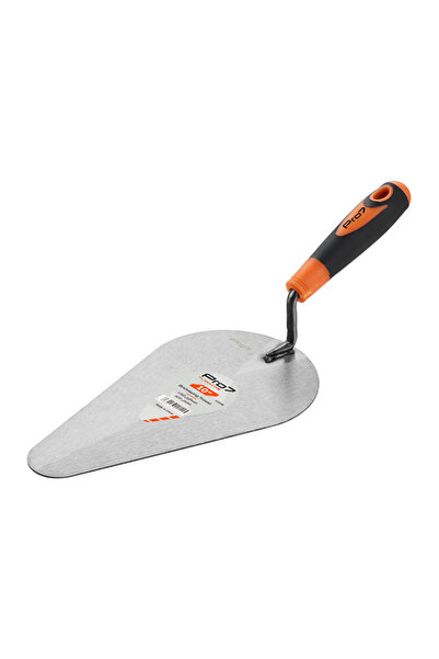 Lawazim Pro7 Brick Trowel, 10inch - Round Edge Bricklaying Tool with Fiber Ha...