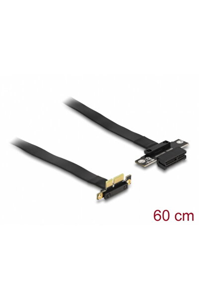 DELOCK Riser Card PCI Express x1 la x1 90 grade 60cm, 88024