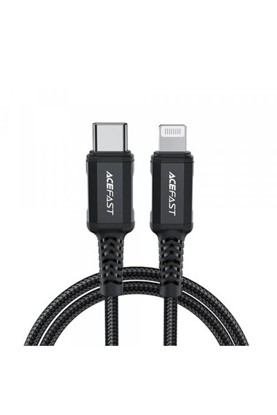 Acefast USB-C - Lightning C4-01 Data and Charging Cable, 30W, 1.8m, Black