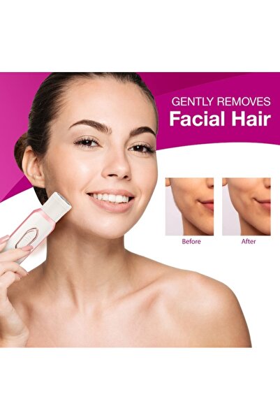 OEM Epilator 4în1 multifuncțional USB, wet & dry, ras, trimmer corp, față, sp...