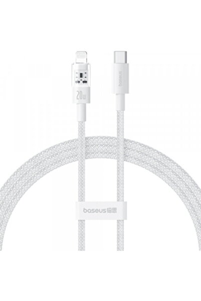 Baseus USB-C - Lightning Gem Data and Charging Cable, 20W, 2m, White P1037300...