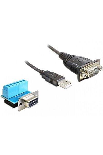 DELOCK Cablu USB la Serial RS-422/485 0.8m, 62406