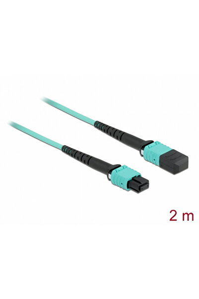 DELOCK Cablu fibra optica MPO la MPO Polaritate B multi-mode OM4 2m, 86957