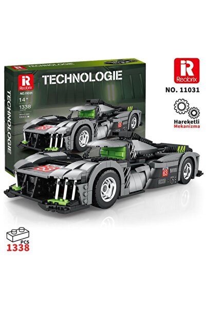 REOBRIX Creator 11031 Peugeot 9X8 Araba Yaratıcı Yapı Blok Seti Building Bloc...