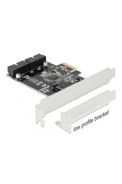 DELOCK PCI Express cu 2 porturi pin header USB 3.0, 90387