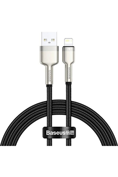 Baseus Cablu de date, Cafule, CALJK-A01, USB la Lightning, Quick Charge, 2.4A...
