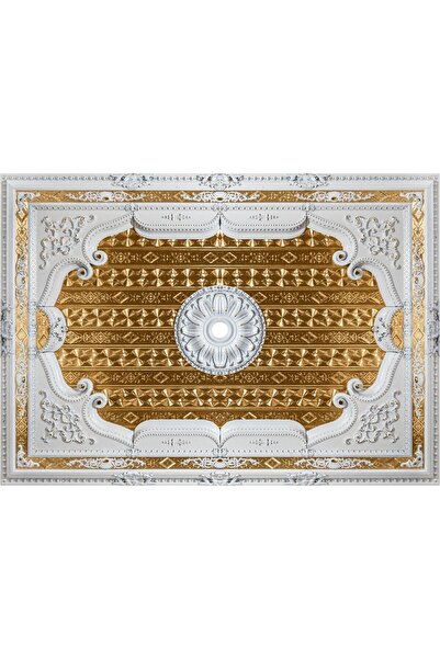 DECOGOLD Dikdörtgen Saray Tavan Göbek 140*200 Cm