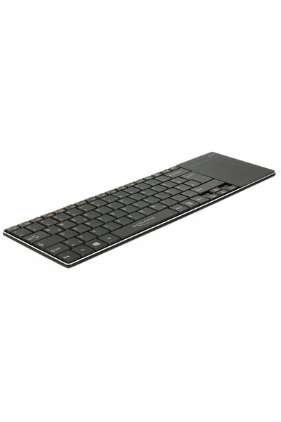DELOCK Wireless keyboard for Smart TV and Windows PC with 6 mm Touchpad, 12454