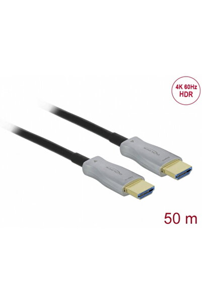 DELOCK Cablu optic activ HDMI 4K60Hz HDR T-T 50m, 84133