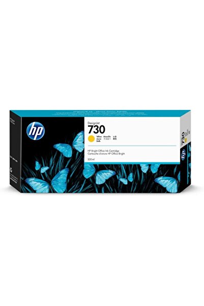HP Cartus 730, 300ml, Original, Yellow