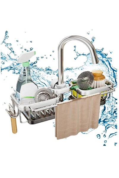 Snooe Kitchen tap shelf; sink rack for washing dishes and vegetables