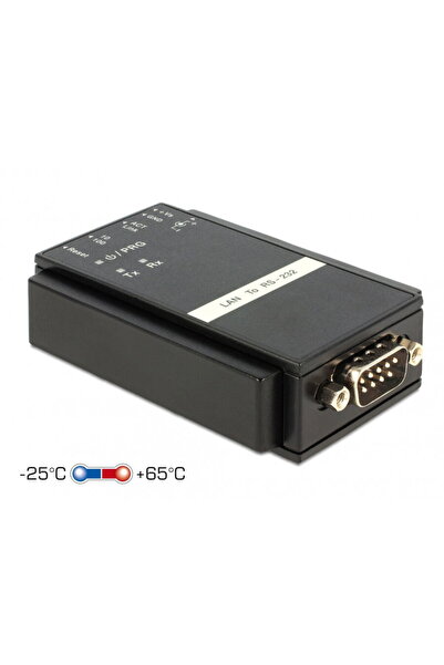 DELOCK Convertor Ethernet LAN la Serial RS-232, 62504