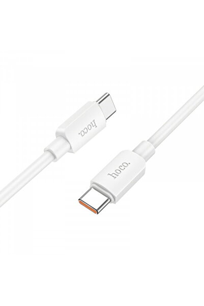 hoco. USB-C - USB-C HOCO X96 Data and Charging Cable, 100W, 1m, White
