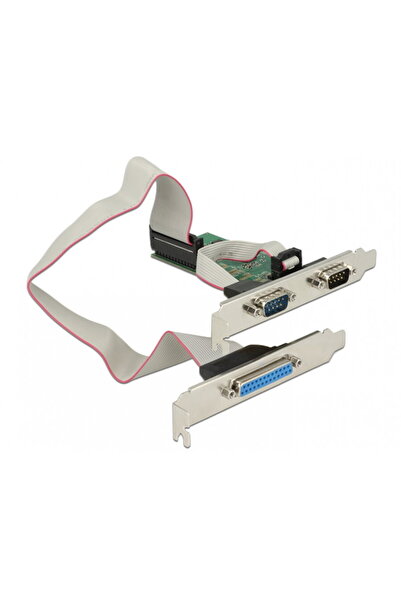 DELOCK PCI Express la 2 x serial RS232 + 1 x paralel DB25, 89556