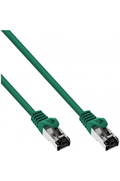 In-Line Cablu de rețea RJ45 S/FTP PiMF Cat.8.1 LSOH 15m Verde, InLine IL78815G